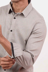 Men's Casual Shirt (Brown)